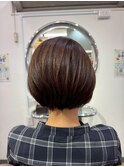 前下がりボブ