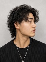 スター 稲沢店(STAR)&nbsp;ツイストスパイラルパーマナチュラルメンズヘア