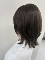 ヘアガーデン ティアラ(Hair Garden TIARA)&nbsp;くびれヘアセミウェットウェーブショコラアッシュヴェールカラー