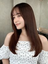 ロンド ロワール 門前仲町(Lond Loire) ハイレイヤー/チョコレートブラウン/顔まわりレイヤー/門前仲町
