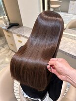 アース 渋谷店(HAIR&MAKE EARTH)&nbsp;髪質改善×美髪縮毛矯正｜柔らか艶ロング