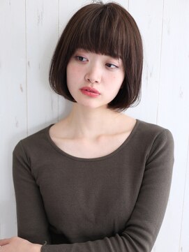 ハレ(HALE) 【HALE銀座】首元スッキリ*ワンカールボブ