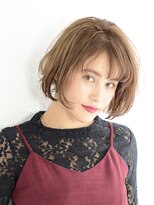 アース 花巻店(HAIR&MAKE EARTH) 大人の愛されフェミニンボブ