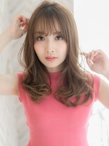 ローマ ギンザ(ROMA Ginza)&nbsp;『ROMA』大人かわいいシースルーバング×巻き髪風無造作カール