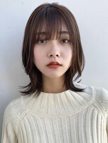【GARDEN荒井夏海】サラッと大人可愛い外ハネロブ