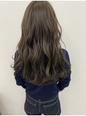 ブリーチなしモノグレージュカラー♪♪