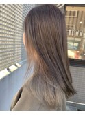 インナーカラー×モノトーン