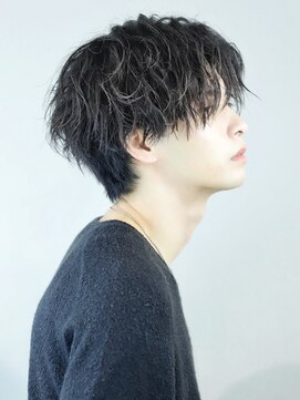 リップス 池袋(LIPPS) 韓流マッシュウルフ【ブライトルーズショート】