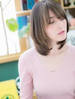 カバーヘアアンドスパ ブリス 浦和(COVER HAIR&SPA bliss) ★斜めバングハイライトカラー小顔大人ボブディ20代30代40代★7