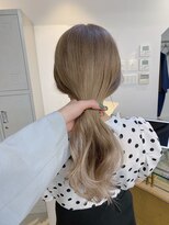【flamme Anna】ミルクティーベージュ