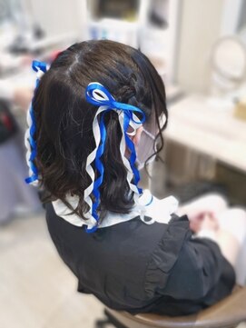 ヘアセットサロン ミント(Hair set salon MINT) ハーフツインテール