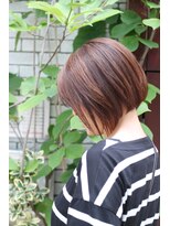 ココアール けやき通り(COCO.R)&nbsp;フェースラインを包み込む♪　「前下がりボブ」