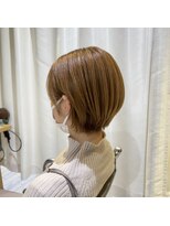 リンダバイネオリーブ 白楽店(Linda by neolive)&nbsp;明るめが映える！丸みのショートボブ・シルキーベージュ