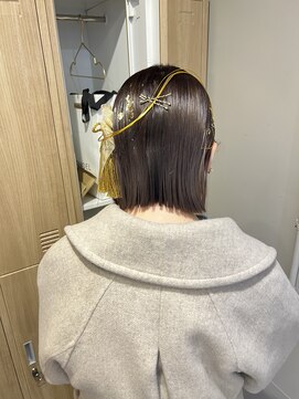 ローレンジウ(LOREN JU) 名駅/名古屋駅/学割U24/レイヤーカット/オージュア/ダブルカラー