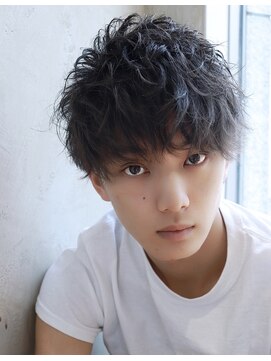 シルクレイ 新宿店(Silk-lei) サイドパート,かき上げ,ニュアンスマッシュ,メンズ