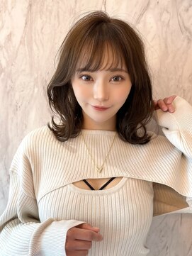 ルームバイシー 新宿(Loom. by Sea) くびれヘア/アースカラー/似合わせカット/韓国ヘア