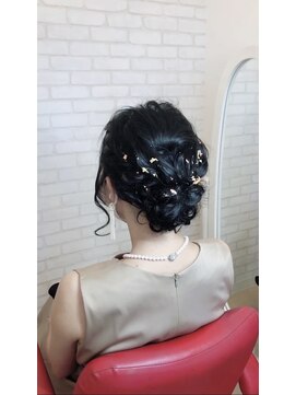 タケダ美容室 ヘアセット☆
