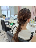 ヘアセットサロン ラシク(LaCQ) 編みおろし