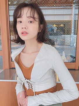 ルービック 和歌山(Rubik's) シースルーバング/小顔くびれミディアムボブ