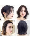 小顔ヘルシーレイヤースタイル透明感カラー【修】20代30代40代