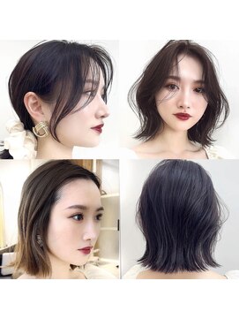 アフロートリノ(AFLOAT Leino) 小顔ヘルシーレイヤースタイル透明感カラー【修】20代30代40代