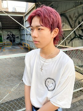 トゥコ(tuco) ブリーチカラー　ピンク　ピンクパープル