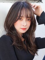 アグ ヘアー ジャスパー 青春通り店(Agu hair jasper) 《Agu hair》ひし形フォルムで大人美人セミロング