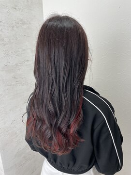 シエル 立川店(CIEL) 【CIEL×久光】ピンクブラウン×インナーレッド