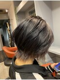 ショートウルフ×インナーカラー