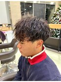 ツイストスパイラル メンズ 刈り上げマッシュ 鈴木楓竜