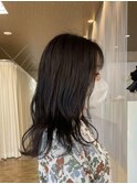 暗髪グレージュ(^^)宮崎/暗髪カラー
