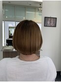 ショートボブ/顎ラインボブ/大人ボブ/30代40代50代