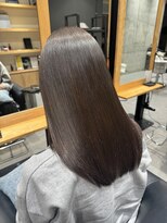 レックスヘアーインターナショナル(ReX HAIR INTERNATIONAL)&nbsp;【山嵜　栞】くすみブラウン×艶髪