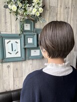 ルッソ(Lusso)&nbsp;ショートヘア×ミルクティーカラー