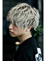 リップス 吉祥寺アネックス店(LIPPS)&nbsp;ハイトーンカラーで楽しむ前下がりホワイトマッシュ