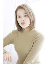 シュシュット(chouchoute) ミニウルフホワイトグレージュデジタルパーマチェリーブラウン02