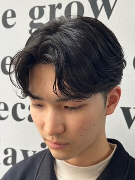 ノーエン(noen) 佐賀シャドウパーマニュアンスパーマメンズマッシュフェード