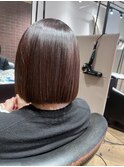 髪質改善でお手入れ簡単ボブスタイル40代、50代　archive垂水