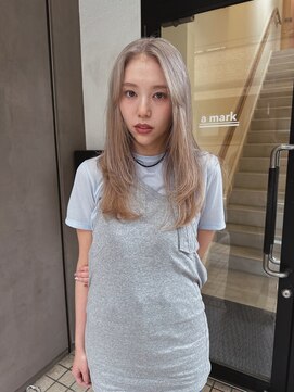 アマーク(a mark) 【松本華】white beige