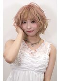 やわらかピンクのデザインカラー