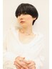 《人気NO,1》ショートカット+艶感カラー ￥13000