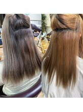 ブリーチ毛、ダメージ毛、エイジング毛でもツヤツヤに◎自慢の革命的な優しい酸性ストレート☆