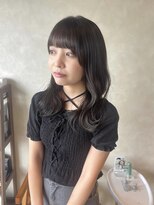 ユニカ 宇都宮(yunica)&nbsp;ブラウングレージュ/暗髪/ゆるふわミディ