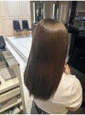ダブルカラー×ベージュ