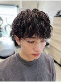 【お客様スタイル】 縦落ちパーマ
