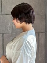 ディスコネクト(DISCO-N-NECT)&nbsp;顔周りレイヤー ショートボブ 切りっぱなし レイヤーボブ 20代