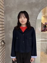 シム 千葉(sim)&nbsp;ボルドーブラウン　stylist  nana 【千葉駅】