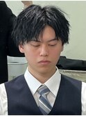 アイロンでつくる無造作コンマバング_植松優月