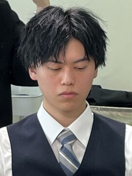 アンジェ(ange) アイロンでつくる無造作コンマバング_植松優月