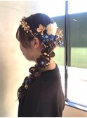 特別な日に♪フラワープリンセス編みおろしアレンジ